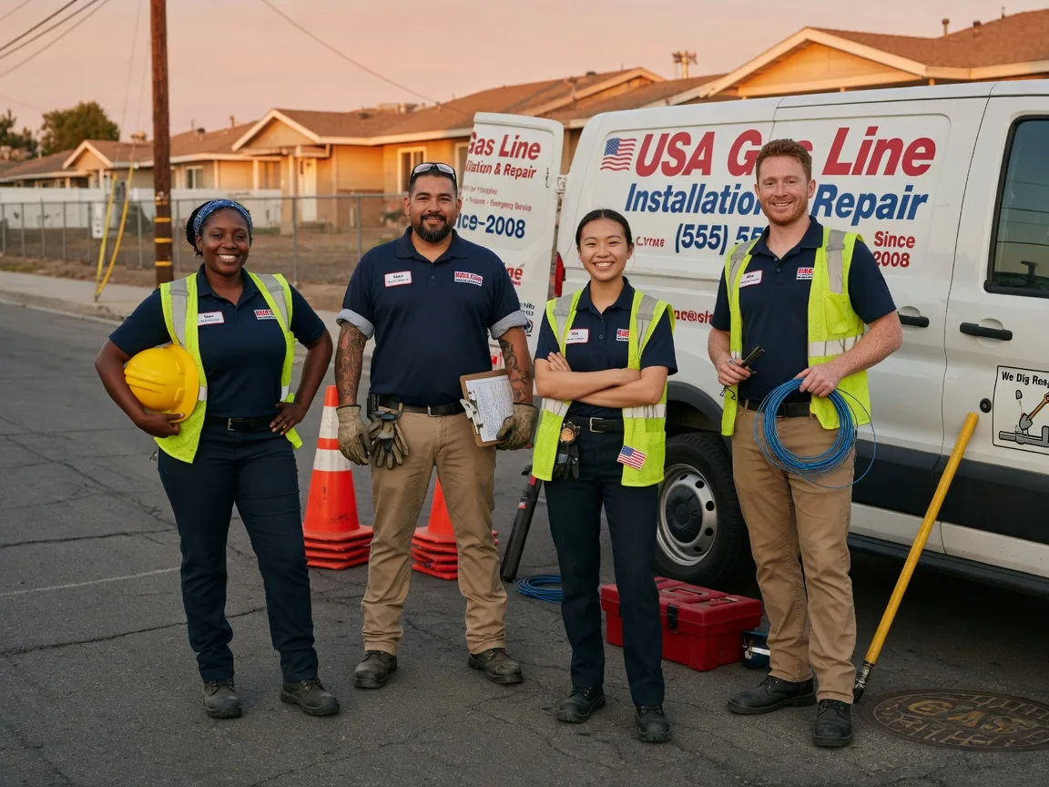 Gas Line Installation company in Nottoway, VA